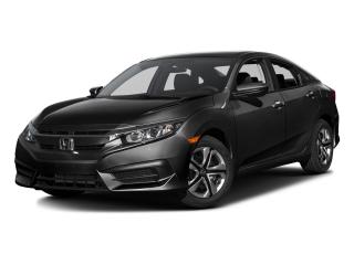Used 2016 Honda Civic Sedan LX  - Bluetooth -  Heated Seats for sale in Fort St John, BC