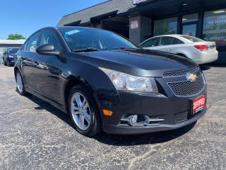 <p>CERTIFIED WITH 2 YEAR WARRANTY INCLUDED!!!</p><p>Super clean and LOADED Cruze LTZ!!! Power everthing, heated leather seats, alloy wheels, power sunroof, navigation with back up camera and so much more. Car has been very well looked after and it shows. With recen tires, brakes, tune up and so much more. Great car, ready to go.</p><p>WE FINANCE EVRYONE REGARDLESS OF CREDIT !!!</p><p>VOTED BRANTFORDS BEST USED CAR DEALER 2024 !!!!</p>