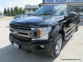 Used 2018 Ford F-150 WORK READY XLT-MODEL 5 PASSENGER 5.0L - V8.. 4X4.. CREW-CAB.. SHORTY.. NAVIGATION.. HEATED SEATS.. POWER PEDALS.. BACK-UP CAMERA.. for sale in Bradford, ON