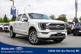 Used 2021 Ford F-150 Limited LOCAL BC, HYBRID, PWR TAILGATE, INTERIOR WORK SURFACE for sale in Surrey, BC