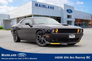 <p><strong><span style=font-family:Arial; font-size:18px;>Light up the streets with the power of precision and performance, nestled within the sleek lines of our latest automotive marvel: the 2022 Dodge Challenger GT Coupe in stunning Grey with only 9088 km on the odometer..</span></strong></p> <p><span style=font-family:Arial; font-size:18px;>Step into a world where muscle meets modernity.. The 2022 Dodge Challenger GT isnt just a car; its an experience waiting to be unleashed.. From the commanding presence of its sleek grey exterior to the comfort of its sophisticated black interior, this coupe embodies style and substance..</span></p> <p><span style=font-family:Arial; font-size:18px;>Under the hood, a robust 3.6L 6-cylinder engine paired with an 8-speed automatic transmission promises a ride thats as smooth as it is powerful.. Equipped with a wide array of features, this Challenger GT ensures every drive is as thrilling as the last.. Feel the rush of wind with the spoiler enhancing its aerodynamic profile, while advanced safety features like traction control, ABS brakes, and electronic stability keep you secure on every journey..</span></p> <p><span style=font-family:Arial; font-size:18px;>The dual-zone A/C and automatic temperature control create an oasis of comfort, tailored to your needs.. Did you know? The Dodge Challenger GT is the only all-wheel-drive American muscle coupe.. Combine that with our meticulously maintained pre-owned model and you get an unmatched driving experience, especially in varied weather conditions..</span></p> <p><span style=font-family:Arial; font-size:18px;>Inside, luxury meets technology.. The power windows, power steering, and 1-touch down features add convenience at your fingertips.. The auto-dimming rearview mirror and rain-sensing wipers adapt to your drive, ensuring uninterrupted visibility and safety..</span></p> <p><span style=font-family:Arial; font-size:18px;>Enjoy the ease of the garage door transmitter and heated door mirrors, making every aspect of your journey seamless.. With a history of minimal mileage, this Challenger still has plenty of road ahead.. Its equipped with features that prioritize your safety, such as dual front and side impact airbags, anti-whiplash front head restraints, and an overhead airbag..</span></p> <p><span style=font-family:Arial; font-size:18px;>The fully independent suspension and front and rear anti-roll bars guarantee a balanced and controlled ride, no matter where the road takes you.. Whether its the advanced brake assist system or the comprehensive security system, every detail of this car is designed with your peace of mind in mind.. The split folding rear seat adds versatility, while the steering wheel mounted audio controls keep you in command of your entertainment..</span></p> <p><span style=font-family:Arial; font-size:18px;>At Mainland Ford, we speak your language.. We understand the thrill of driving a car that not only meets but exceeds your expectations.. Dont miss your chance to own this exceptional 2022 Dodge Challenger GT..</span></p> <p><span style=font-family:Arial; font-size:18px;>Visit us today and take it for a spinyou wont be disappointed.</span></p><hr />
<p><br />
<br />
To apply right now for financing use this link:<br />
<a href=https://www.mainlandford.com/credit-application/>https://www.mainlandford.com/credit-application</a><br />
<br />
Looking for a new set of wheels? At Mainland Ford, all of our pre-owned vehicles are Mainland Ford Certified. Every pre-owned vehicle goes through a rigorous 96-point comprehensive safety inspection, mechanical reconditioning, up-to-date service including oil change and professional detailing. If that isnt enough, we also include a complimentary Carfax report, minimum 3-month / 2,500 km Powertrain Warranty and a 30-day no-hassle exchange privilege. Now that is peace of mind. Buy with confidence here at Mainland Ford!<br />
<br />
Book your test drive today! Mainland Ford prides itself on offering the best customer service. We also service all makes and models in our World Class service center. Come down to Mainland Ford, proud member of the Trotman Auto Group, located at 14530 104 Ave in Surrey for a test drive, and discover the difference!<br />
<br />
*** All pre-owned vehicle sales are subject to an $899 documentation fee and $599 Finance Placement Fee (if applicable) plus applicable taxes. ***<br />
<br />
VSA Dealer# 40139</p>

<p>*All prices plus applicable taxes, applicable environmental recovery charges, documentation of $599 and full tank of fuel surcharge of $76 if a full tank is chosen. <br />Other protection items available that are not included in the above price:<br />Tire & Rim Protection and Key fob insurance starting from $599<br />Service contracts (extended warranties) for coverage up to 7 years and 200,000 kms starting from $599<br />Custom vehicle accessory packages, mudflaps and deflectors, tire and rim packages, lift kits, exhaust kits and tonneau covers, canopies and much more that can be added to your payment at time of purchase<br />Undercoating, rust modules, and full protection packages starting from $199<br />Financing Fee of $500 when applicable<br />Flexible life, disability and critical illness insurances to protect portions of or the entire length of vehicle loan</p>