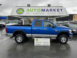 Used 2007 Dodge Ram 3500 122,000 KMS! LIKE NEW! 5.9L CUMMINS! INSPECTED W/BCAA MBRSHP & WRNTY! for sale in Langley, BC