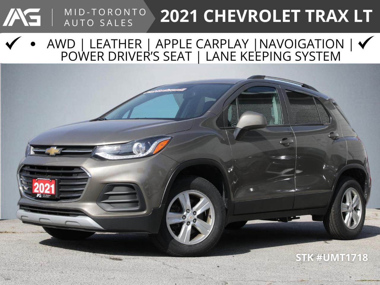 Used 2021 Chevrolet Trax 2021 Chevrolet Trax LT - AWD - Apple Car Play - Power Drivers Seat - Remote Starter for sale in North York, ON