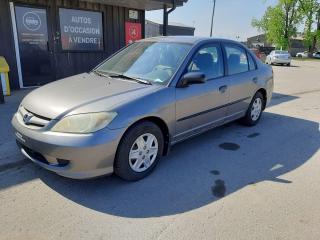 Used 2005 Honda Civic DX for sale in Laval, QC