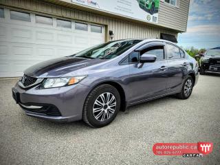 Used 2014 Honda Civic EX Certified Reliable Gas Saver Extended Warranty for sale in Orillia, ON