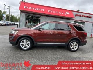 Used 2016 Ford Explorer 7 Passenger, Leather, Sunroof, Backup Cam!! for sale in Surrey, BC
