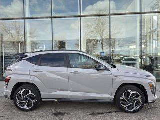 ALL NEW RE-DESIGNED 2024 Hyundai Kona N-Line! AWD, Heated Front Seats, Heated Steering Wheel, Blind-Spot Monitor, Lane Departure Assist, Adaptive Cruise Control, Forward Collision Avoidance, Panoramic Sunroof, BlueLink, Wireless Charging, Navigation, Sleek Spoiler, and more! Hyundais 5-year, 100,000-kilometer Warranty for your ultimate piece of mind! Make the Precision Decision and visit Western Canadas best Hyundai Dealership! If there is a specific feature, you would like highlighted please inquire with your salesperson. All Precision Hyundai advertised pricing is all inclusive, just add GST.  ***Pricing Includes, Alberta Roads pkg, Hood Fender & Mirror 3M, pdi, Security Registration, Tire Levy & AMVIC Fee***