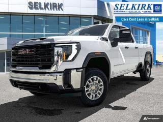 <b>Apple CarPlay,  Android Auto,  Towing Package,  LED Lights,  CornerStep!</b><br> <br> <br> <br>  With stout build quality and astounding towing capability, there isnt a better choice than this GMC 2500HD for all your work-site needs. <br> <br>This 2024 GMC 2500HD is highly configurable work truck that can haul a colossal amount of weight thanks to its potent drivetrain. This truck also offers amazing interior features that nestle occupants in comfort and luxury, with a great selection of tech features. For heavy-duty activities and even long-haul trips, the 2500HD is all the truck youll ever need.<br> <br> This summit white Extended Cab 4X4 pickup   has a 10 speed automatic transmission and is powered by a  401HP 6.6L 8 Cylinder Engine.<br> <br> Our Sierra 2500HDs trim level is Pro. This Sierra 2500HD Pro comes ready to work with plenty of useful features including a heavy-duty locking differential, signature LED lighting, a 7 inch touchscreen infotainment system with Apple CarPlay and Android Auto, a CornerStep rear bumper, cargo tie downs hooks and easy to clean rubber floors. Additionally, this truck also comes with a locking tailgate, a rear vision camera, StabiliTrak, cruise control, air conditioning, power windows, power locks, teen driver technology and a trailering package with hitch guidance. This vehicle has been upgraded with the following features: Apple Carplay,  Android Auto,  Towing Package,  Led Lights,  Cornerstep,  Rear View Camera,  Power Windows. <br><br> <br>To apply right now for financing use this link : <a href=https://www.selkirkchevrolet.com/pre-qualify-for-financing/ target=_blank>https://www.selkirkchevrolet.com/pre-qualify-for-financing/</a><br><br> <br/> Weve discounted this vehicle $1477.    Incentives expire 2024-07-02.  See dealer for details. <br> <br>Selkirk Chevrolet Buick GMC Ltd carries an impressive selection of new and pre-owned cars, crossovers and SUVs. No matter what vehicle you might have in mind, weve got the perfect fit for you. If youre looking to lease your next vehicle or finance it, we have competitive specials for you. We also have an extensive collection of quality pre-owned and certified vehicles at affordable prices. Winnipeg GMC, Chevrolet and Buick shoppers can visit us in Selkirk for all their automotive needs today! We are located at 1010 MANITOBA AVE SELKIRK, MB R1A 3T7 or via phone at 204-482-1010.<br> Come by and check out our fleet of 60+ used cars and trucks and 200+ new cars and trucks for sale in Selkirk.  o~o