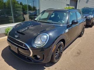 New Price!Odometer is 9485 kilometers below market average!Midnight Black Metallic 2017 MINI Cooper S Clubman AWD 7-Speed Automatic 2.0L I4 16VValue Market Pricing, ABS brakes, Air Conditioning, Alloy wheels, Front Fog Lights, Fully automatic headlights, Heated door mirrors, Heated Front Seats, Leatherette Upholstery, Panorama Sunroof, Rear window wiper, Steering wheel mounted audio controls, Variably intermittent wipers.Certification Program Details: 85 Point Inspection Fresh Oil Change Brake Inspection Tire Inspection Fresh 1 Year MVI Full Detail Free Carfax Report Full Tank of Gas Certified TechniciansFair Market Pricing * No Pressure Sales Environment * Access to over 2000 used vehicles * Free Carfax with every car * Our highly skilled and experienced team will ensure that your vehicle is in excellent condition and looking fantastic!!Awards:* JD Power Canada Automotive Performance, Execution and Layout (APEAL) StudySteele Auto Group is the most diversified group of automobile dealerships in Atlantic Canada, with 34 dealerships selling 27 brands and an employee base of over 1000. Sales are up by double digits over last year and the plan going forward is to expand further into Atlantic Canada.Reviews:* On all factors of fun-to-driveness, uniqueness, and cheeky attitude, the Mini Cooper seemed to have impressed owners. These folks typically rave about great mileage, instant recognition, amusing performance, and potent power, especially on higher-output models. The appearance and build quality of the cabin are also, generally, highly rated. Many owners also enjoy the availability of all-wheel drive (AWD) for added traction in inclement weather. Source: autoTRADER.ca