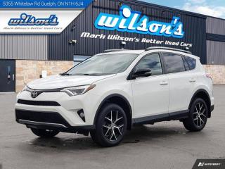 Used 2018 Toyota RAV4 SE AWD, Leather, Nav, Sunroof, Adaptive Cruise, Heated Seats, Bluetooth, Rear Camera, & more! for sale in Guelph, ON