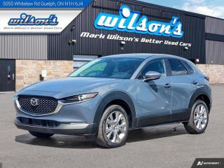 Check out this certified 2020 Mazda CX-30 GS Luxury AWD, Leather, Sunroof, Heated Steering + Seats, Adaptive Cruise, CarPlay + Android,+ more!. Its Automatic transmission and 2.5 L engine will keep you going. . Stop by and visit us at Mark Wilsons Better Used Cars, 5055 Whitelaw Road, Guelph, ON N1H 6J4.60+ years of World Class Service!650+ Live Market Priced VEHICLES! ONE MASSIVE LOCATION!No unethical Penalties or tricks for paying cash!Free Local Delivery Available!FINANCING! - Better than bank rates! 6 Months No Payments available on approved credit OAC. Zero Down Available. We have expert licensed credit specialists to secure the best possible rate for you and keep you on budget ! We are your financing broker, let us do all the leg work on your behalf! Click the RED Apply for Financing button to the right to get started or drop in today!BAD CREDIT APPROVED HERE! - You dont need perfect credit to get a vehicle loan at Mark Wilsons Better Used Cars! We have a dedicated licensed team of credit rebuilding experts on hand to help you get the car of your dreams!WE LOVE TRADE-INS! - Top dollar trade-in values!SELL us your car even if you dont buy ours! HISTORY: Free Carfax report included.Certification included! No shady fees for safety!EXTENDED WARRANTY: Available30 DAY WARRANTY INCLUDED: 30 Days, or 3,000 km (mechanical items only). No Claim Limit (abuse not covered)5 Day Exchange Privilege! *(Some conditions apply)CASH PRICES SHOWN: Excluding HST and Licensing Fees.2019 - 2024 vehicles may be daily rentals. Please inquire with your Salesperson.
