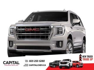 This GMC Yukon XL boasts a Diesel I6 3.0L/ engine powering this Automatic transmission. ENGINE, DURAMAX 3.0L TURBO-DIESEL I6 (277 hp [206.6 kW] @ 3750 rpm, 460 lb-ft of torque [623.7 N-m] @ 1500 rpm), Wireless charging, Wireless Apple CarPlay/Wireless Android Auto.*This GMC Yukon XL Comes Equipped with These Options *Wipers, front intermittent, Rainsense, Wiper, rear intermittent, Windows, power, rear with Express-Down, Window, power with front passenger Express-Up/Down, Window, power with driver Express-Up/Down, Wi-Fi Hotspot capable (Terms and limitations apply. See onstar.ca or dealer for details.), Wheels, 20 x 9 (50.8 cm x 22.9 cm) 6-spoke polished aluminum, Wheel, full-size spare, 17 (43.2 cm), Warning tones headlamp on, driver and right-front passenger seat belt unfasten and turn signal on, Visors, driver and front passenger illuminated vanity mirrors.* Visit Us Today *For a must-own GMC Yukon XL come see us at Capital Chevrolet Buick GMC Inc., 13103 Lake Fraser Drive SE, Calgary, AB T2J 3H5. Just minutes away!