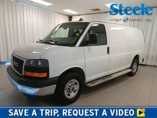 Built on a robust steel frame, our 2020 GMC Savana Cargo 2500 Work Van in Summit White provides a strong foundation for almost any job! Powered by a 6.0 Litre Vortec V8 offering a vigorous 341hp tethered to a heavy-duty 6 Speed Automatic transmission with a tow/haul mode so you can pull with confidence. Making your life even easier, this Rear Wheel Drive cargo van supplies a calm, composed ride plus the welcome functionality of quad halogen headlights, daytime running lamps, assist steps, and swing-out passenger-side and cargo doors. Our Work Van cabin is well-equipped for all-day comfort with supportive front bucket seats, air conditioning, power accessories, an AM/FM/MP3 audio system, and modern-day connectivity through WiFi compatibility. Other job-friendly benefits include 12V and 120V power outlets, multiple tie-downs, and impressive upfitting potential for your exact job requirements. GMC contributes to work-site safety with a backup camera, hill-start assist, tire-pressure monitoring, StabiliTrak stability/traction control, ABS, airbags, and more. Our Savana is always on the clock when it comes to being at your service! Save this Page and Call for Availability. We Know You Will Enjoy Your Test Drive Towards Ownership! Steele Chevrolet Atlantic Canadas Premier Pre-Owned Super Center. Being a GM Certified Pre-Owned vehicle ensures this unit has been fully inspected fully detailed serviced up to date and brought up to Certified standards. Market value priced for immediate delivery and ready to roll so if this is your next new to your vehicle do not hesitate. Youve dealt with all the rest now get ready to deal with the BEST! Steele Chevrolet Buick GMC Cadillac (902) 434-4100 Metros Premier Credit Specialist Team Good/Bad/New Credit? Divorce? Self-Employed?