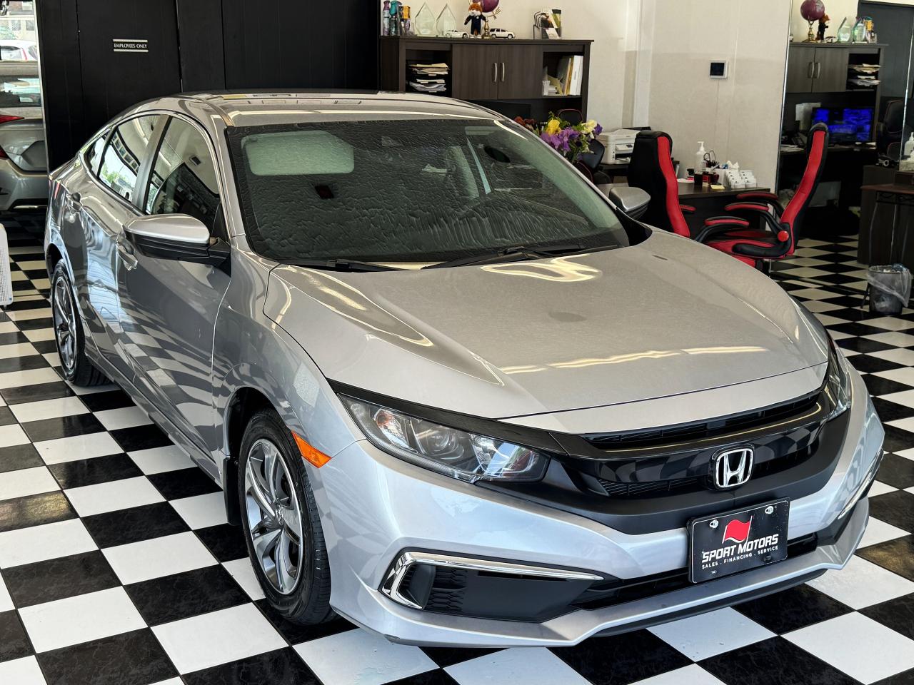 2019 Honda Civic LX+New Tires+Adaptive Cruise+ApplePlay+CLEANCARFAX - Photo #7