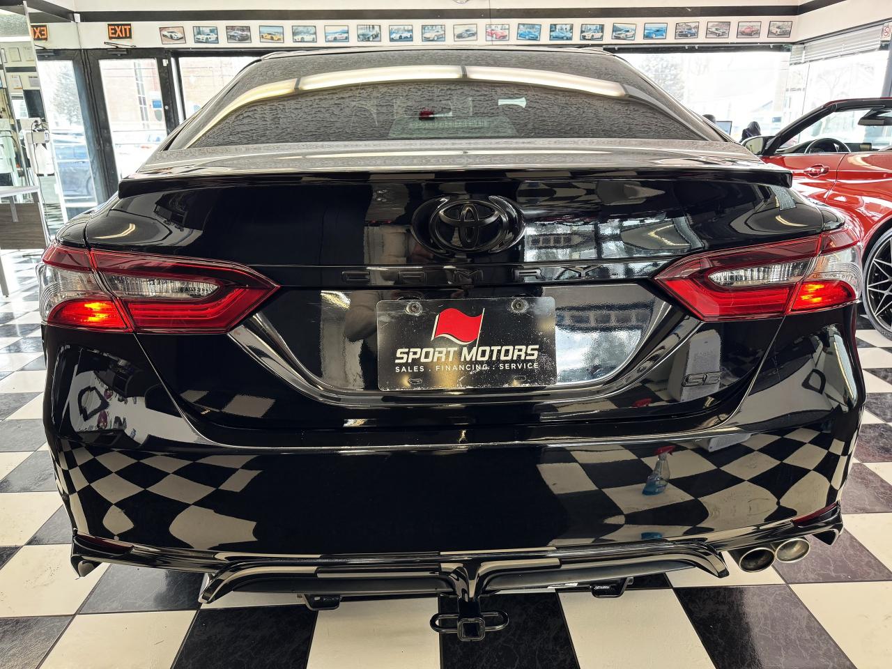 2021 Toyota Camry SE+LEATHER+APPLEPLAY+ADAPTIVE CRUISE+CLEAN CARFAX Photo5