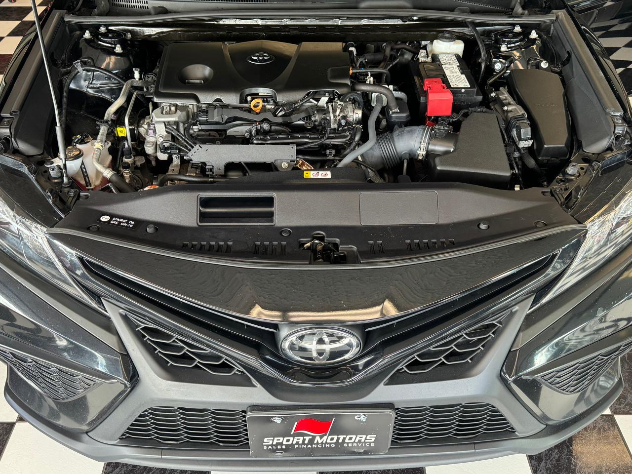 2021 Toyota Camry SE+LEATHER+APPLEPLAY+ADAPTIVE CRUISE+CLEAN CARFAX - Photo #9
