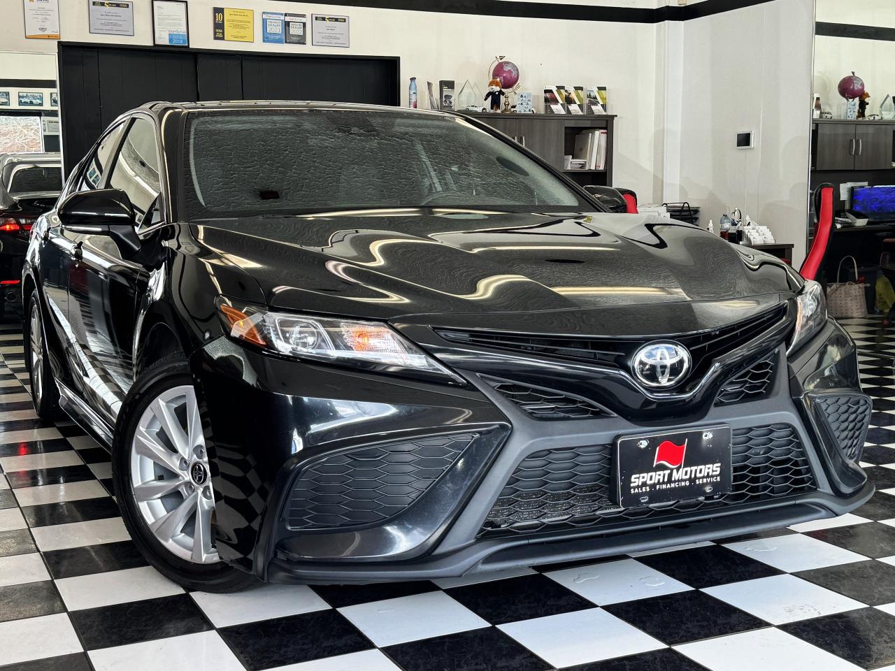 2021 Toyota Camry SE+LEATHER+APPLEPLAY+ADAPTIVE CRUISE+CLEAN CARFAX - Photo #12