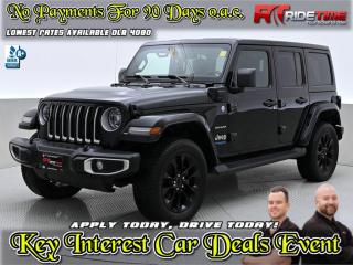 Used 2021 Jeep Wrangler 4xe Unlimited Sahara for sale in Winnipeg, MB
