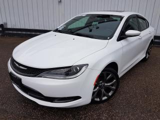 Used 2016 Chrysler 200 S *LEATHER-SUNROOF-NAVIGATION* for sale in Kitchener, ON