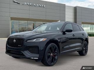 Meaning new 22 Inch All-Season tires are on and the Pirelli winter tires have gone to storage! Hopefully for many months to come! New Brakes too!
Eligible for Jaguar Certified Pre-Owned Program, which is just amazing! F Pace continues the heritage of performance and style, including:

* In Control Apps
* Apple Car Play/Android Auto
* Sliding Panoramic Roof with Power Blind
* New Front and Rear Brakes
* 22 Inch Gloss Black Wheels with Satin inserts
* Heads Up Display
* Adaptive Cruise Control
* Gesture Tailgate/Activity Key
* Heated Steering Wheel
* Wireless Charge Pad
* 3D Surround Camera
* Lane Keep Assist/Blind Spot Assist

and of course we have more to show you! Call for a walk around video!
At Jaguar Winnipeg we pride ourselves on providing a quality Pre-Owned vehicle as well as a first-class purchase experience.  Every vehicle we sell goes through a rigorous certified inspection that holds us to the highest level of mechanical and cosmetic reconditioning. 
Buy your next Pre-Owned vehicle from Jaguar Winnipeg and enjoy brand specific luxuries including: 
-Jaguar trained technicians who care about ensuring the longevity of your vehicle
-Jaguar Valet concierge pick-up service to make your servicing needs easy and convenient
-Exclusive access to on-brand loaners and rental vehicles for your scheduled service appointments
-A specialized appraisal team able to explore multiple avenues to ensure you get top value for your trade
-And many more benefits for being a loyal member of the Jaguar Winnipeg Family!

Dealer Permit #0112
Dealer permit #0112