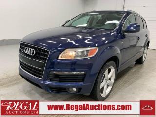 Used 2007 Audi Q7 S LINE for sale in Calgary, AB