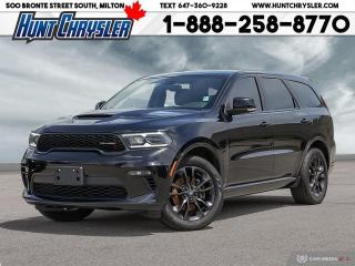 Used 2021 Dodge Durango GT | AWD | BLACKTOP | HOOD | SOUND | NAV | LEATHER for sale in Milton, ON