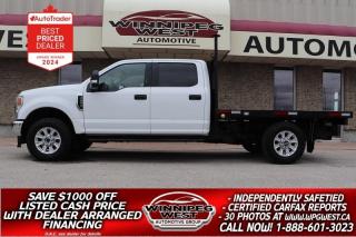 Used 2022 Ford F-350 XLT PREMIUM PKG, 6.2L V8 4X4, 9FT DECK, WORK READY for sale in Headingley, MB