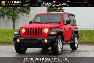 2021 Jeep Wrangler Sport S 4X4

It comes with Backup camera, Bluetooth, AM/FM Radio, Cruise control, Heated seats, Heated steering wheel, USB Port, Remote starter and many more features.

HST and licensing will be extra

* $999 Financing fee conditions may apply*



Financing Available at as low as 7.69% O.A.C



We approve everyone-good bad credit, newcomers, students.



Previously declined by bank ? No problem !!



Let the experienced professionals handle your credit application.

<meta charset=utf-8 />
Apply for pre-approval today !!



At B TOWN AUTO SALES we are not only Concerned about selling great used Vehicles at the most competitive prices at our new location 6435 DIXIE RD unit 5, MISSISSAUGA, ON L5T 1X4. We also believe in the importance of establishing a lifelong relationship with our clients which starts from the moment you walk-in to the dealership. We,re here for you every step of the way and aims to provide the most prominent, friendly and timely service with each experience you have with us. You can think of us as being like ‘YOUR FAMILY IN THE BUSINESS’ where you can always count on us to provide you with the best automotive care.