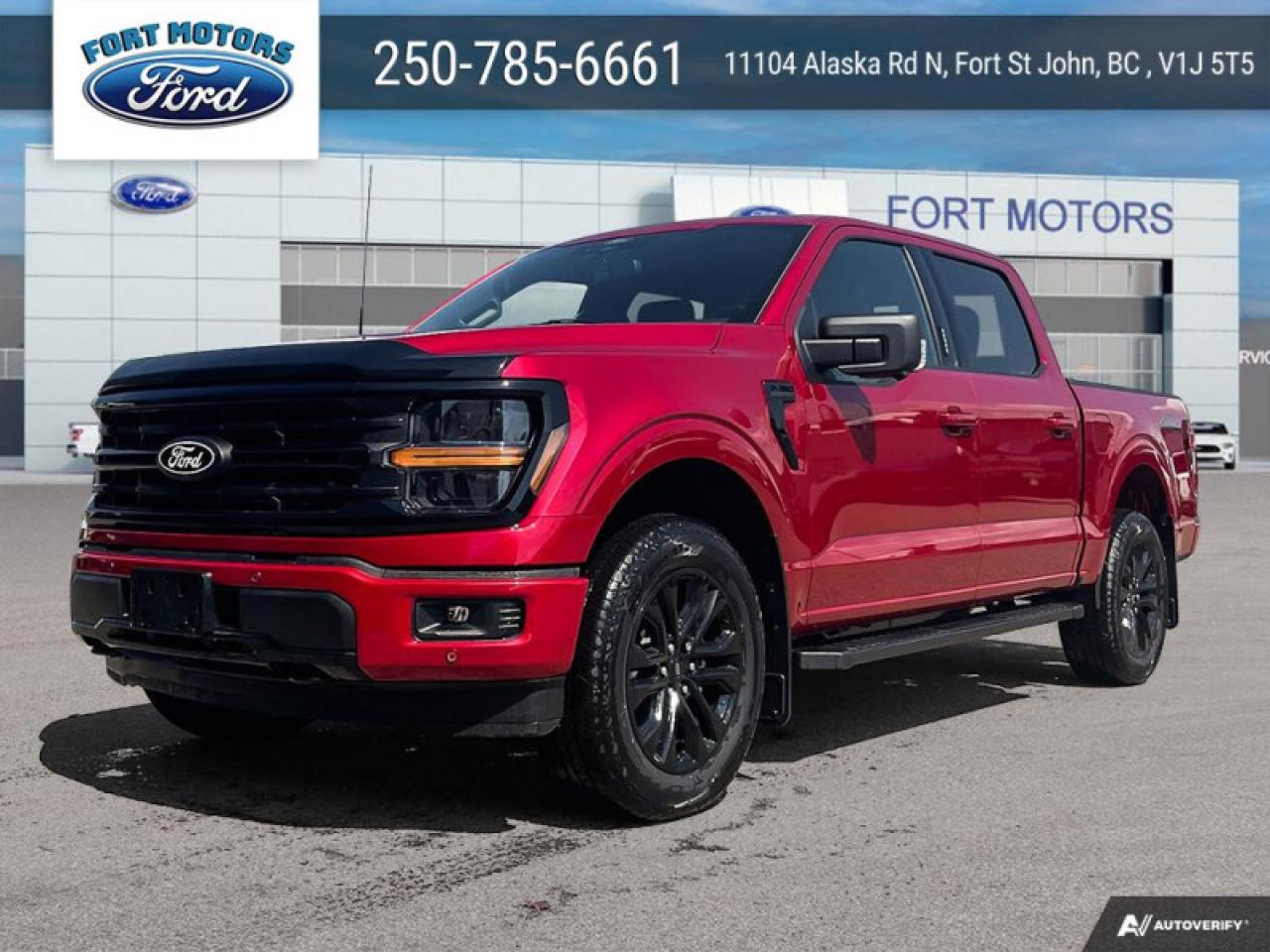 New 2024 Ford F-150 XLT  - Leather Seats - Premium Audio for sale in Fort St John, BC