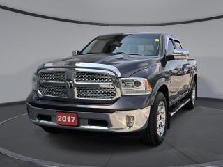 <p> this Ram 1500 proves that it has what it takes. This  2017 Ram 1500 is fresh on our lot in Sudbury. 
			 
			The reasons why this Ram 1500 stands above the well-respected competition are evident: uncompromising capability</p>
<p> this truck is more than just a workhorse. Get the job done in comfort and style with this Ram 1500. This  sought after diesel Crew Cab 4X4 pickup  has 129</p>
<p>251 kms. Its  gray in colour  . It has an automatic transmission and is powered by a  240HP 3.0L V6 Cylinder Engine.  
			 
			 Our 1500s trim level is Laramie. Upgrade to a new level of class in a pickup truck with this Ram Laramie. It comes with leather seats which are heated and ventilated in front</p>
<p>  Rear View Camera. 
			 To view the original window sticker for this vehicle view this http://www.chrysler.com/hostd/windowsticker/getWindowStickerPdf.do?vin=1C6RR7NM8HS872788. 
			
			 
			To apply right now for financing use this link : https://www.palladinohonda.com/finance/finance-application
			
			 
			
			Palladino Honda is your ultimate resource for all things Honda</p>
<p> as well as expert financing advice and impeccable automotive service. These factors arent what set us apart from other dealerships</p>
<p> and keeps drivers coming back. The advertised price is for financing purchases only. All cash purchases will be subject to an additional surcharge of $2</p>
<p>501.00. This advertised price also does not include taxes and licensing fees.
			 Come by and check out our fleet of 110+ used cars and trucks and 60+ new cars and trucks for sale in Sudbury.  o~o </p>
<a href=http://www.palladinohonda.com/used/RAM-1500-2017-id10828544.html>http://www.palladinohonda.com/used/RAM-1500-2017-id10828544.html</a>