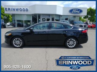 Experience the Perfect Blend of Style and Performance with This 2019 Ford Fusion SE  This used 2019 Ford Fusion SE in Agate Black is a sleek and sophisticated sedan. Equipped with an automatic transmission and front-wheel drive, it boasts a reliable and efficient engine that ensures a smooth and enjoyable drive.  The SE trim offers an array of premium features, including dual-zone automatic climate control, a power-adjustable drivers seat, and a user-friendly SYNC 3 infotainment system with an 8-inch touchscreen. The exterior is highlighted by stylish 17-inch alloy wheels and LED signature lighting, while the interior provides ample comfort with high-quality materials and spacious seating for five. Safety is paramount with advanced systems like blind-spot monitoring, lane-keeping assist, and a rearview camera.  Combining elegant design with advanced technology, this 2019 Ford Fusion SE stands out in the crowded midsize sedan market. Its refined interior, coupled with a host of driver-assist features, ensures both comfort and peace of mind on every journey. The vehicles sleek exterior design, highlighted by its striking Agate Black finish, further enhances its appeal, making it a standout choice for discerning drivers.  ‌