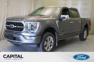 Used 2021 Ford F-150 Platinum SuperCrew **One Owner, Leather, Nav, Sunroof, Power Boards, 3.5L Hybrid, Level** for sale in Regina, SK