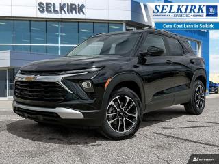 <b>Heated Seats,  Heated Steering Wheel,  Blind Spot Detection,  Remote Start,  Apple CarPlay!</b><br> <br> <br> <br>  Anything but subtle, you can’t help but notice this trendy Trailblazer. <br> <br>After a long day of work, you need a car to work just as hard for you. With a surprisingly spacious cabin, plenty of power, and incredible efficiency, this Trailblazer is begging to be in your squad. When it’s time to grab the crew and all their gear to make some memories, this versatile and adventurous Trailblazer is an obvious choice.<br> <br> This mosaic black metallic SUV  has an automatic transmission and is powered by a  155HP 1.3L 3 Cylinder Engine.<br> <br> Our Trailblazers trim level is LT. This Trailblazer LT trim steps things up with a Cold Weather Package that adds heated driver and front passenger seats and a heated steering wheel, and also includes blind spot detection and rear cross traffic alert with rear park assist. Its also loaded with great standard features like an 11-inch diagonal HD infotainment screen with wireless Apple and Android Auto, Wi-Fi Hotspot capability, SiriusXM satellite radio, and an 8-inch digital drivers display. Safety features also include automatic emergency braking, front pedestrian braking, lane keeping assist with lane departure warning, following distance indication, forward collision alert, and IntelliBeam high beam assistance. This vehicle has been upgraded with the following features: Heated Seats,  Heated Steering Wheel,  Blind Spot Detection,  Remote Start,  Apple Carplay,  Android Auto,  Lane Departure Warning. <br><br> <br>To apply right now for financing use this link : <a href=https://www.selkirkchevrolet.com/pre-qualify-for-financing/ target=_blank>https://www.selkirkchevrolet.com/pre-qualify-for-financing/</a><br><br> <br/>    Incentives expire 2024-07-02.  See dealer for details. <br> <br>Selkirk Chevrolet Buick GMC Ltd carries an impressive selection of new and pre-owned cars, crossovers and SUVs. No matter what vehicle you might have in mind, weve got the perfect fit for you. If youre looking to lease your next vehicle or finance it, we have competitive specials for you. We also have an extensive collection of quality pre-owned and certified vehicles at affordable prices. Winnipeg GMC, Chevrolet and Buick shoppers can visit us in Selkirk for all their automotive needs today! We are located at 1010 MANITOBA AVE SELKIRK, MB R1A 3T7 or via phone at 204-482-1010.<br> Come by and check out our fleet of 60+ used cars and trucks and 210+ new cars and trucks for sale in Selkirk.  o~o