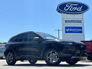 <b>Navigation, Heated Seats, Cold Weather Package, Heated Steering Wheel, Remote Engine Start!</b><br> <br> <br> <br>Please note that on 2024 Escape PHEV models, the price includes the $5000 in Federal Government iZEV rebates for customers that choose to purchase or lease their new Ford Escape PHEV over 48 months. Federal incentive may vary for shorter term leases.   This 2024 Ford Escape is engineered to be powerful, comfortable, and of course, stylish. <br> <br>This Ford Escape was built for an active lifestyle and offers plenty of options for you to hit the road in your own individual style. Whether you need a family SUV for soccer practice, a capable adventure vehicle, or both, the versatile Ford Escape has you covered. Built for those who live on the go, the 2024 Ford Escape is made to be unstoppable.<br> <br> This agate black SUV  has a 8 speed automatic transmission and is powered by a  180HP 1.5L 3 Cylinder Engine.<br> <br> Our Escapes trim level is ST-Line. This sporty ST-Line adds on aluminum wheels, body colored exterior styling and ActiveX synthetic leather seating upholstery, along with amazing standard features such as a power-operated liftgate for rear cargo access, LED headlights with automatic high beams, an 8-inch infotainment screen powered by SYNC 4 with wireless Apple CarPlay and Android Auto, FordPass Connect with 4G mobile internet hotspot access, and proximity keyless entry with push button start. Road safety features include blind spot detection, pre-collision assist with automatic emergency braking and a back-up camera, lane keeping assist, lane departure warning, and front and rear collision mitigation. Additional features include dual-zone climate control, front and rear cupholders, smart device remote engine start, and even more. This vehicle has been upgraded with the following features: Navigation, Heated Seats, Cold Weather Package, Heated Steering Wheel, Remote Engine Start, Tech Package, Lane Assist. <br><br> View the original window sticker for this vehicle with this url <b><a href=http://www.windowsticker.forddirect.com/windowsticker.pdf?vin=1FMCU9MN1RUA76002 target=_blank>http://www.windowsticker.forddirect.com/windowsticker.pdf?vin=1FMCU9MN1RUA76002</a></b>.<br> <br>To apply right now for financing use this link : <a href=https://www.bourgeoismotors.com/credit-application/ target=_blank>https://www.bourgeoismotors.com/credit-application/</a><br><br> <br/> 7.99% financing for 84 months.  Incentives expire 2024-06-25.  See dealer for details. <br> <br>Discount on vehicle represents the Cash Purchase discount applicable and is inclusive of all non-stackable and stackable cash purchase discounts from Ford of Canada and Bourgeois Motors Ford and is offered in lieu of sub-vented lease or finance rates. To get details on current discounts applicable to this and other vehicles in our inventory for Lease and Finance customer, see a member of our team. </br></br>Discover a pressure-free buying experience at Bourgeois Motors Ford in Midland, Ontario, where integrity and family values drive our 78-year legacy. As a trusted, family-owned and operated dealership, we prioritize your comfort and satisfaction above all else. Our no pressure showroom is lead by a team who is passionate about understanding your needs and preferences. Located on the shores of Georgian Bay, our dealership offers more than just vehiclesits an experience rooted in community, trust and transparency. Trust us to provide personalized service, a diverse range of quality new Ford vehicles, and a seamless journey to finding your perfect car. Join our family at Bourgeois Motors Ford and let us redefine the way you shop for your next vehicle.<br> Come by and check out our fleet of 70+ used cars and trucks and 210+ new cars and trucks for sale in Midland.  o~o