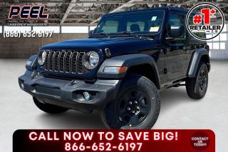 New 2024 Jeep Wrangler SPORT 2 DOOR 4X4 for sale in Mississauga, ON