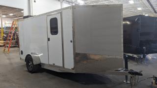 Used 2022 Canadian Trailer Company 7x12 V-Nose Cargo Trailer Aluminum Single Axle for sale in Guelph, ON