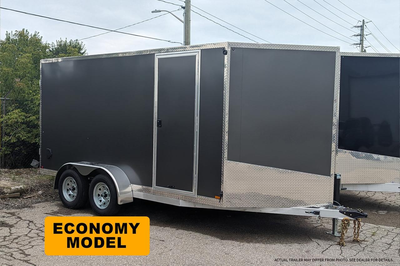 New 2024 Canadian Trailer Company 7x14 V Nose Cargo Trailer Econo model for sale in Guelph, ON