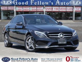 Used 2018 Mercedes-Benz C-Class 4MATIC, LEATHER SEATS, PANORAMIC ROOF, NAVIGATION, for sale in Toronto, ON