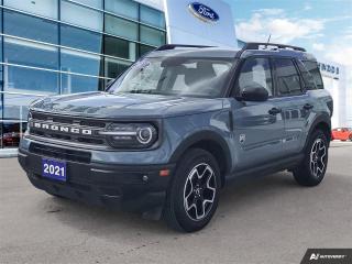 Used 2021 Ford Bronco Sport Big Bend Accident Free | Local Vehicle | Trailer Tow for sale in Winnipeg, MB