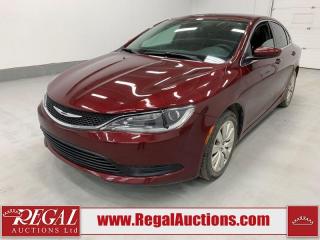 Used 2016 Chrysler 200 LX for sale in Calgary, AB