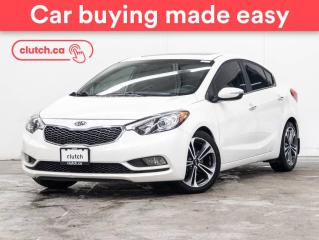 Used 2015 Kia Forte EX w/ Backup Cam, Heated Seats, Sunroof for sale in Toronto, ON