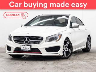 Used 2015 Mercedes-Benz CLA-Class 250 w/ Dual-Zone A/C, Nav, Heated Front Seats for sale in Toronto, ON