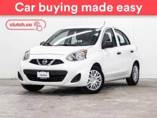 Used 2019 Nissan Micra S w/ Rearview Camera, Bluetooth, A/C for sale in Toronto, ON