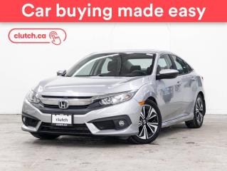 Used 2016 Honda Civic Sedan EX-T w/ Apple CarPlay & Android Auto, Heated Front Seats, Rearview Cam for sale in Toronto, ON
