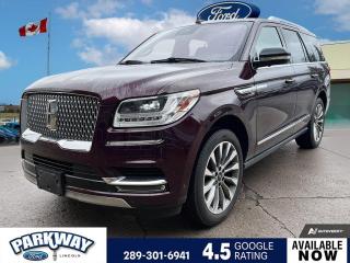 Used 2020 Lincoln Navigator Reserve ONE OWNER | 2ND ROW CONSOLE | MASSAGE SEATS for sale in Waterloo, ON