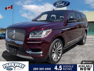 Used 2020 Lincoln Navigator Reserve ONE OWNER | 2ND ROW CONSOLE | MASSAGE SEATS for sale in Waterloo, ON