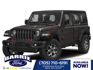 Used 2020 Jeep Wrangler Unlimited Rubicon ADAPTIVE CRUISE | BLIND SPOT MONITOR | ALPINE PREMIUM AUDIO for sale in Barrie, ON