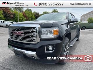 Used 2018 GMC Canyon BLACK  DENALI, CREW, NAV, LEATHER, 3.6 V6, 4WD for sale in Ottawa, ON
