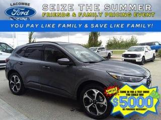 New 2024 Ford Escape ST-Line Elite for sale in Lacombe, AB