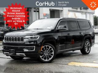 New 2023 Jeep Wagoneer L SERIES III 8 Seater Three Panel Sunroof HUD 360 Camera for sale in Thornhill, ON